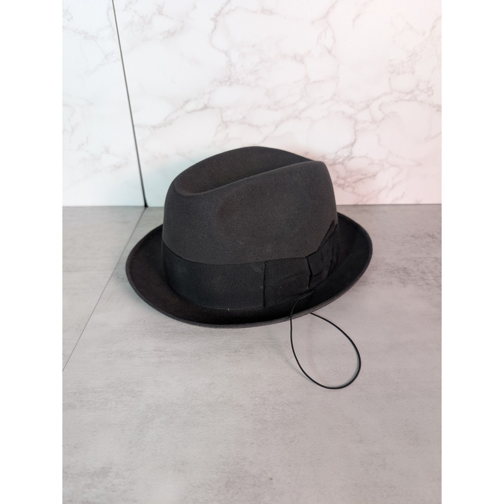 Borsalino 92870 Alessandria Fur Felt‎ Fedora Hat | Made in Italy | Size 7 1/2